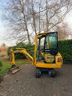 komatsu PC12R 8 2 x extra functie mini graafmachine 1.5 ton, Zakelijke goederen, Machines en Bouw | Kranen en Graafmachines, Ophalen of Verzenden
