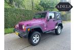Jeep Wrangler 2.5i Softtop Cabrio Twister Uitvoering 90s Cla, Auto's, Jeep, Stof, Overige kleuren, Cabriolet