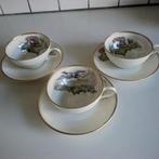 Thomas royal 3 prachtige thee kop en schotels wild, Antiek en Kunst, Antiek | Servies compleet, Ophalen of Verzenden