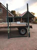 Looppoort groen gecoat, Tuin en Terras, Tuinhekken en Hekwerk, Ophalen, Gebruikt, IJzer, Overige typen