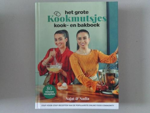 Het grote Kookmutsjes kook- en bakboek / Najat & Nadia, Boeken, Kookboeken, Zo goed als nieuw, Voorgerechten en Soepen, Hoofdgerechten