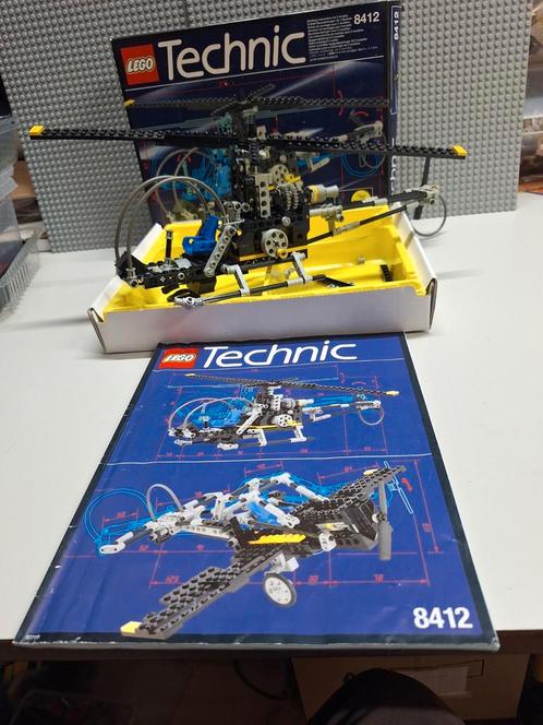 Lego techniek helicopter 8412, Kinderen en Baby's, Speelgoed | Duplo en Lego, Gebruikt, Ophalen of Verzenden
