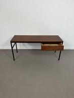 vintage design teak bijzettafeltje met lade, jaren 60, Ophalen