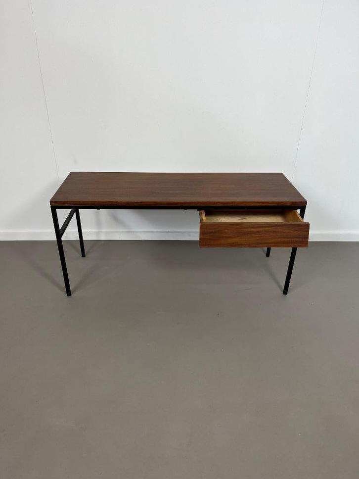 vintage design teak bijzettafeltje met lade, jaren 60, Antiek en Kunst, Antiek | Meubels | Tafels, Ophalen