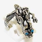 Griffioen met beweegbare kop. Ring, maat variabel (6680-1759, Ophalen, Zo goed als nieuw, 17 tot 18, Dame