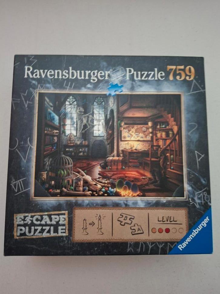 Ravensburger Escape puzzel, Hobby en Vrije tijd, Denksport en Puzzels, Zo goed als nieuw, Legpuzzel, 500 t/m 1500 stukjes, Ophalen of Verzenden