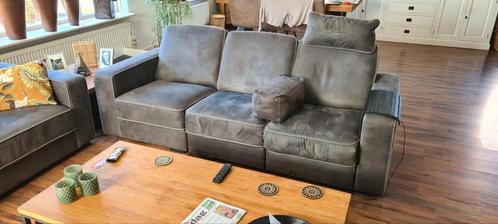 Bank met relaxfunctie, Huis en Inrichting, Banken | Complete zithoeken, Zo goed als nieuw, Ophalen
