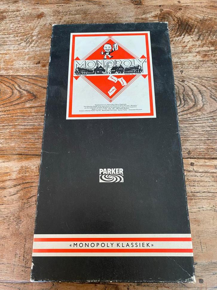 Monopoly Klassieker - Vintage Bordspel, uitmuntende staat, Hobby en Vrije tijd, Gezelschapsspellen | Bordspellen, Zo goed als nieuw