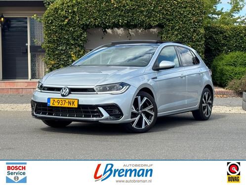 Volkswagen POLO 1.0 TSI R-LINE BUSINESS DSG Panoramadak, Auto's, Volkswagen, Bedrijf, Polo, ABS, Adaptive Cruise Control, Airbags