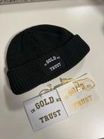 In gold we trust muts zwart, Kleding | Heren, Mutsen, Sjaals en Handschoenen, Nieuw, Muts, Ophalen of Verzenden