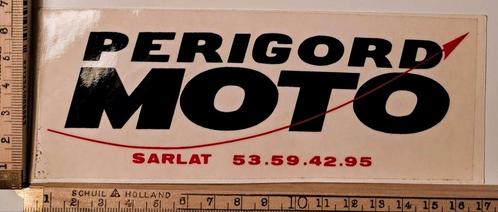 Vintage sticker Perigord Motors Frankrijk auto reparatie, Verzamelen, Stickers, Zo goed als nieuw, Overige typen, Ophalen of Verzenden