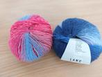 Twee bol Lang Yarns mille colori baby, Ophalen of Verzenden, Zo goed als nieuw, Breien of Haken, Wol of Garen