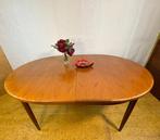 Gratis bezorging!MidCenturyRetroVintageTeakEettafelGPlan1960, Huis en Inrichting, Tafels | Eettafels, Gebruikt, 100 tot 150 cm