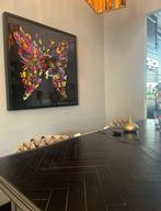 3D Vlinder schilderij 90x90 Noesnoes Decoraties, Ophalen of Verzenden