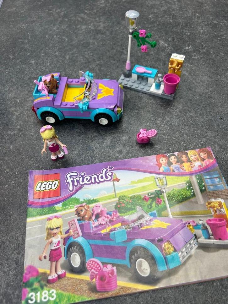 Lego Friends Stefanie's Coole Cabriolet (3183), Kinderen en Baby's, Speelgoed | Duplo en Lego, Zo goed als nieuw, Lego, Complete set