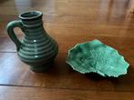Vaasje en schaaltje van aardewerk, Antiek en Kunst, Antiek | Keramiek en Aardewerk, Ophalen