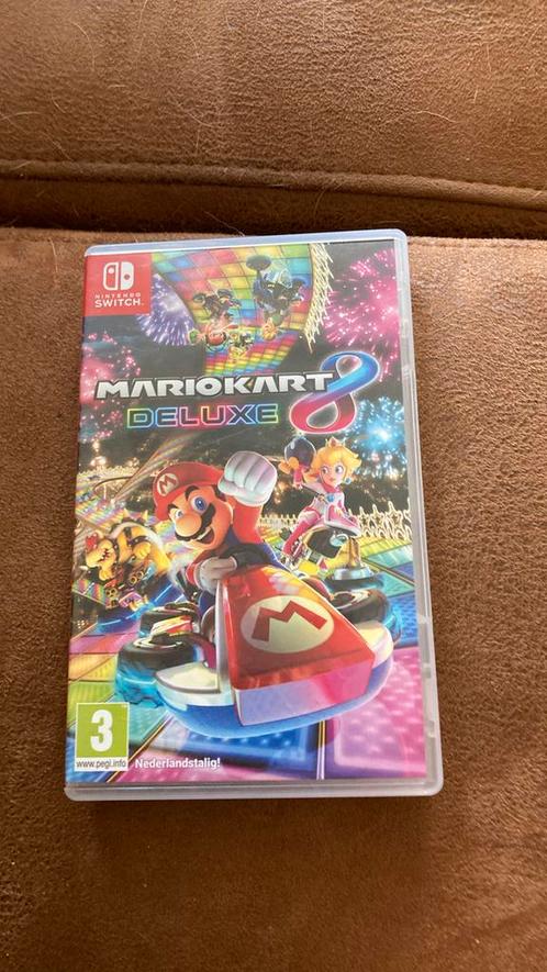Mario Kart 8 Deluxe., Spelcomputers en Games, Games | Nintendo Switch, Zo goed als nieuw, Racen en Vliegen, 3 spelers of meer