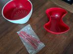 Te koop tupperware olijf schaaltje., Ophalen, Zo goed als nieuw, Schaal