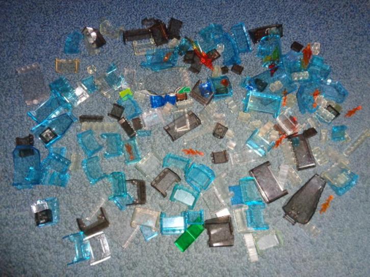 Partij B199=Lego ruiten, Kinderen en Baby's, Speelgoed | Duplo en Lego, Gebruikt, Lego, Losse stenen, Ophalen of Verzenden