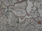 gravure Nieuwe kaart van Kennemerland Haarlem de Leth 1740, Antiek en Kunst, Kunst | Etsen en Gravures, Verzenden
