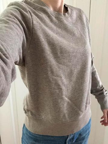 Arket sweater sweatshirt xs kleur oat beige melange