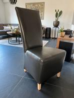 Stoelen fauteuil 4 stuks, Ophalen, Klassiek, Leer, Zo goed als nieuw