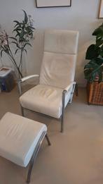 Harvink Design Stoel met Hocker, Huis en Inrichting, Fauteuils, Ophalen, Gebruikt, Design, 75 tot 100 cm