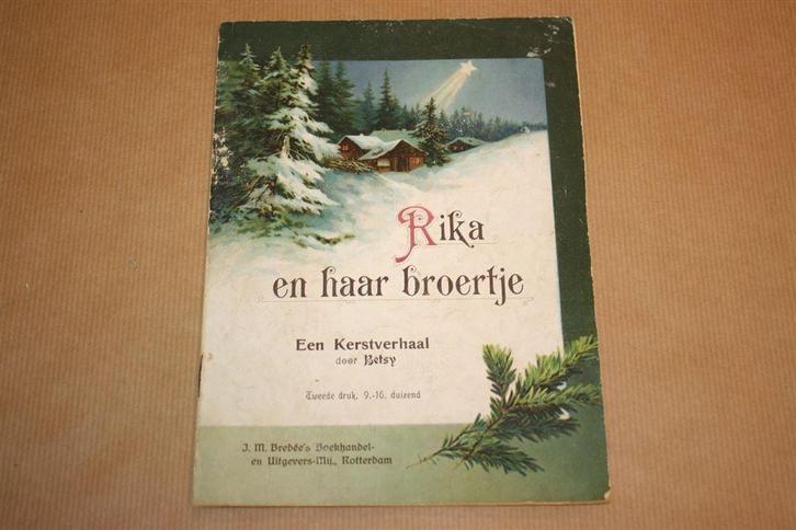 Rika en haar broertje - Een kerstverhaal, Antiek en Kunst, Antiek | Boeken en Bijbels, Ophalen of Verzenden
