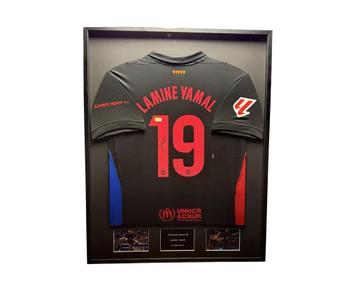 Lamine Yamal FC Barcelona 24/25 ingelijst uit shirt beschikbaar voor biedingen