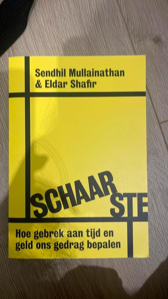 Eldar Shafir - Schaarste, Boeken, Politiek en Maatschappij, Zo goed als nieuw, Maatschappij en Samenleving, Wereld, Ophalen of Verzenden