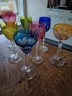 Antiek  kristallen glazen  7. stuks vintage, Verzamelen, Ophalen, Gebruikt, Overige typen