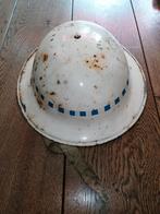 Engelse helm hergebruikt door BB blokhoofd, Ophalen of Verzenden, Landmacht, Engeland, Helm of Baret