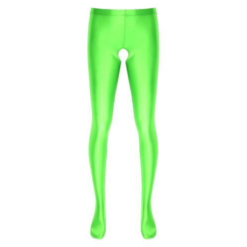 Groene chaps legging / heren dames strakke broek sexy gay, Kleding | Heren, Broeken en Pantalons, Nieuw, Groen, Verzenden