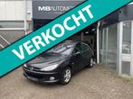 Peugeot 206 1.6-16V Gentry/Zwart/5 Deurs/Airco/APK/NAP/Trekh, Voorwielaandrijving, Metallic lak, Gebruikt, 4 cilinders