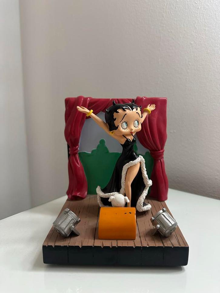 BETTY BOOP - Boeksteun | Beeld | Verzamelen | Retro, Verzamelen, Beelden en Beeldjes, Zo goed als nieuw, Mens, Ophalen of Verzenden