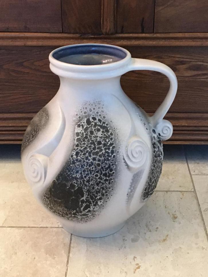 Retro Faflava Vloervaas. West Germany. nr: 721-40., Antiek en Kunst, Antiek | Vazen, Ophalen of Verzenden