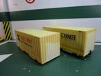 Schenker Containers, Hobby en Vrije tijd, Modelauto's | 1:87, Overige merken, Gebruikt, Ophalen of Verzenden, X