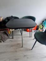 Vierkante eettafel, Huis en Inrichting, Tafels | Eettafels, Ophalen, Gebruikt, 50 tot 100 cm, Vierkant