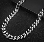 Cubaanse ketting, Sieraden, Tassen en Uiterlijk, Kettingen, Ophalen of Verzenden, Nieuw, Zilver, Overige materialen