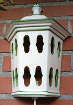 Vintage Pintado A Mano keramische wandlantaarn -mediterraans, Ophalen of Verzenden, Gebruikt, Overige materialen, Mediterraans - Portugal