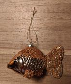 Gouden vis kersthanger glas, Diversen, Kerst, Ophalen of Verzenden, Zo goed als nieuw