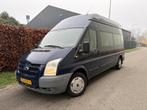 Ford Transit Kombi 300L 2.2 TDCI HD / AIRCO / ROLSTOEL / LIF, Auto's, Euro 5, Gebruikt, Blauw, 116 pk