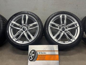 Audi A4 Originele 18 inch RS velgen + Winterbanden 8mm beschikbaar voor biedingen