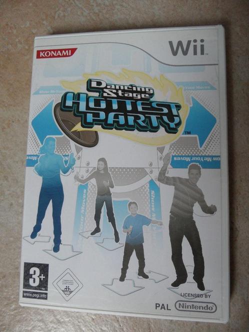 Wii Game Dancing Stage Hottest Party, Spelcomputers en Games, Games | Nintendo Wii, Zo goed als nieuw, Muziek, 3 spelers of meer
