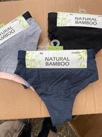 Strings van Bamboo - 3 stuks - S, M, L, XL, Kleding | Dames, Ondergoed en Lingerie, Jaap textielshop, String, Ophalen of Verzenden