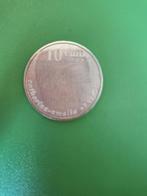 Zilveren 10 euro munt geboorte Catharine-Amalia, Euro's, Ophalen of Verzenden, Koningin Beatrix