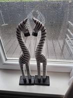 Zebra beelden 2 stuks 50 cm, Ophalen of Verzenden, Gebruikt, Dier