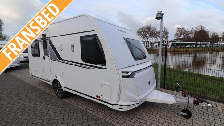 Knaus Sudwind 60 Years 450 FU BJ.'25 KORTING € 3.00, Caravans en Kamperen, Caravans, Bedrijf, tot en met 4, 1000 - 1250 kg, Rondzit