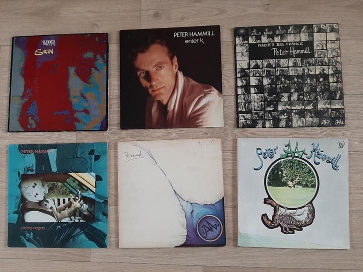lp/vinyl  Peter Hammil  6x, Cd's en Dvd's, Vinyl | Rock, Gebruikt, Poprock, 12 inch, Ophalen of Verzenden