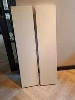 2 ikea witte wandplanken met ophangsysteem, Ophalen of Verzenden, Gebruikt